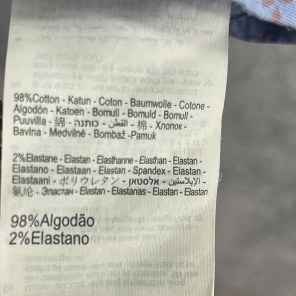 Rip Curl Shirt Mens Medium Blue All Over Print Button Up - Picture 8 of 12